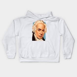 Physicist Daniel Gabriel Fahrenheit illustration Kids Hoodie